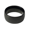 BLACK SOLID MEN RING