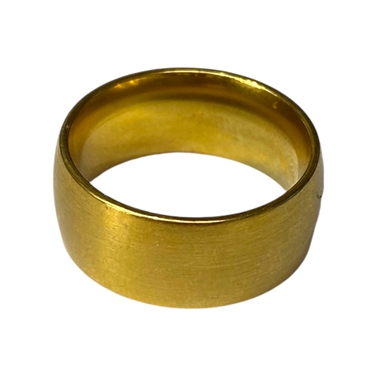 GOLD SOLID MEN RING