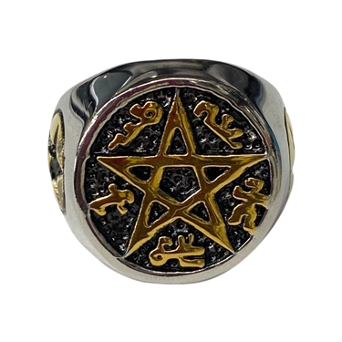 SILVER MEN RING