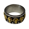 SILVER SKELETON RING