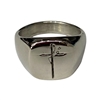 SILVER CROSS MEN RING