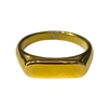 GOLD THIN MEN RING