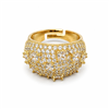 PavÃ© Crystal Wide Open Ring