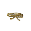 GOLD BOW RING