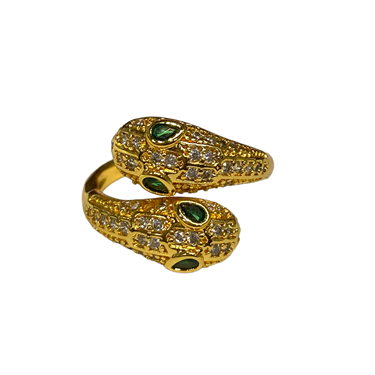 GOLD SNAKE RING