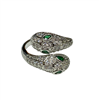 SILVER SNAKE RING