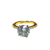 GOLD STUD RING