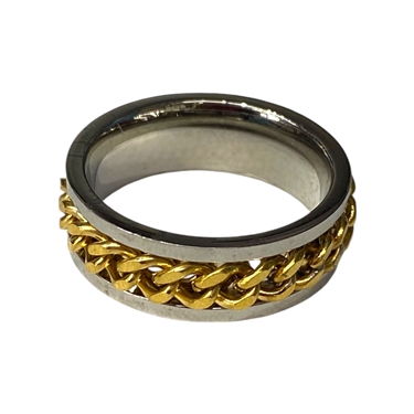 SILVER MEN RING