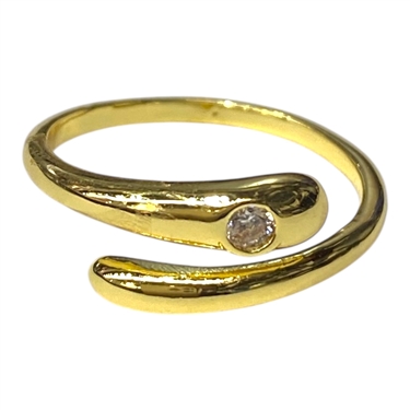 GOLD SNAKE RING