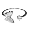 SILVER BUTTERFLY RING