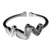 SILVER HEART RING