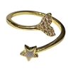 GOLD STAR RING