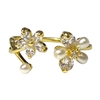GOLD FLOWER ADJUSTABLE RING