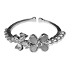 SILVER FLOWER RING