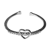 SILVER HEART RING