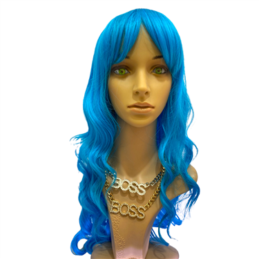 LONG TURQUISE HAIR WIG