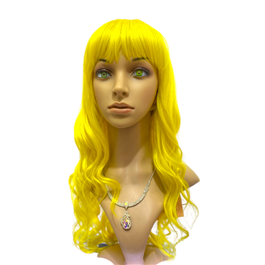 YELLOW LONG HAIR WIG