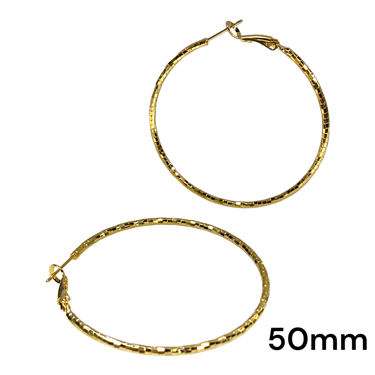 GOLD THIN HOOP