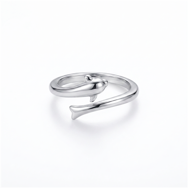 Minimalist Solid Silver Twist Open Adjustable Toe Ring