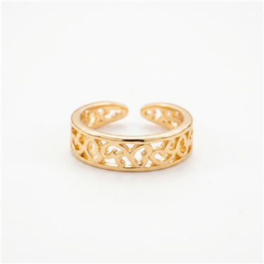 Hollow Out Lace Open Toe Ring