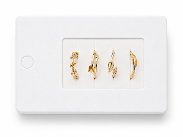 Leaf Vine Toe Ring Set