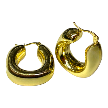 GOLD BULKY HOOP