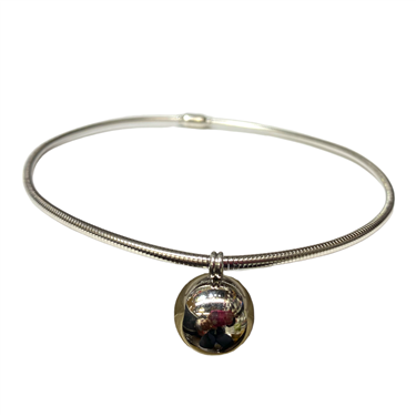 GOLD CIRCLE NECKLACE