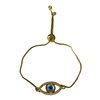 GOLD EVIL EYE BRACELET G