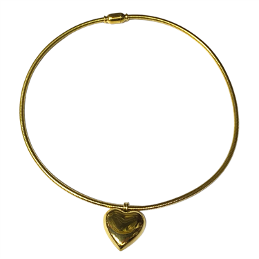 GOLD HEART NECKLACE