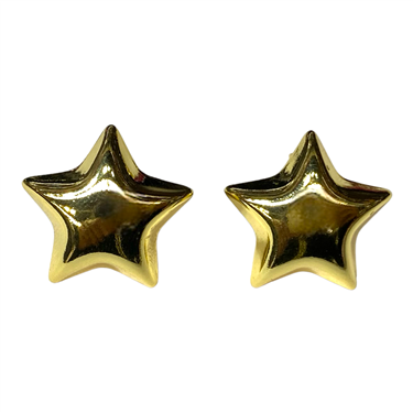 GOLD STAR EARRING