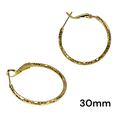 GOLD THIN HOOP