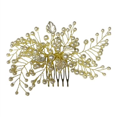 CREAM HAIR COMB