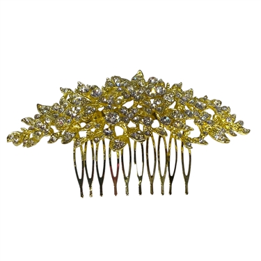GOLD HAIR COMB