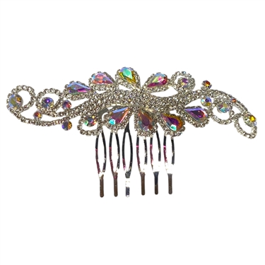 SILVER MULTI HAIR COMB