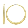 GOLD HOLLOW HOOP