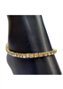 GOLD SINGLE LINE ANKLET