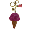 PINK ICE CREAM KEYCHAIN
