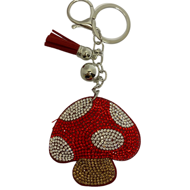 MUSHROOM FOOD KEYCHAIN