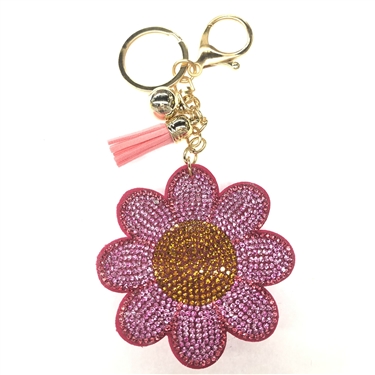 FASHION FLOWER KEYCHAIN