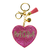 PINK MOM HEART KEYCHAIN