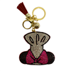 BOW DRESS TASSEL KEYCHAIN