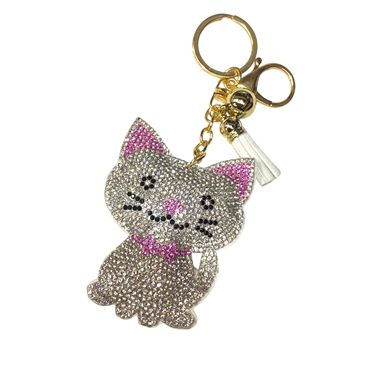 WHITE AT KEYCHAIN