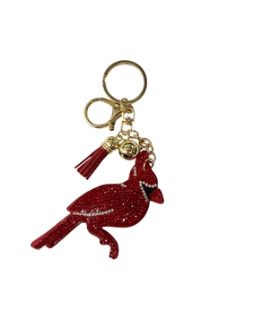 RED BIRD KEYCHAIN