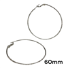 SILVER THIN HOOP