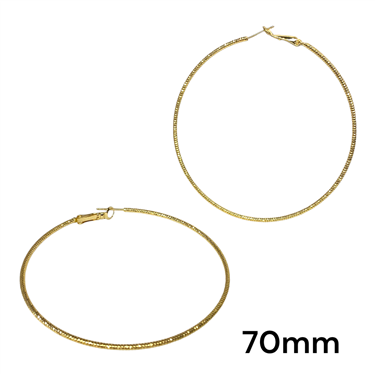GOLD THIN HOOP
