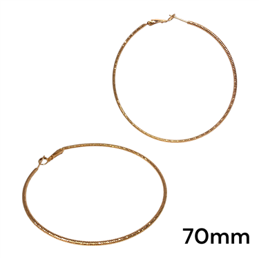 ROSEGOLD THIN HOOP