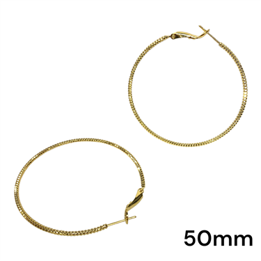 GOLD THIN HOOP