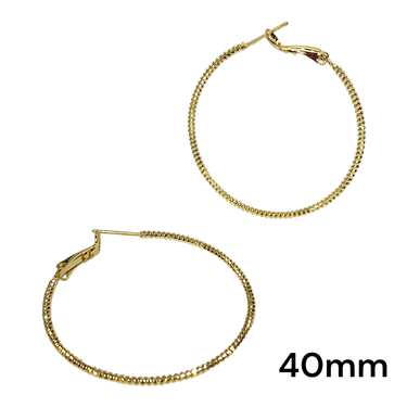 GOLD THIN HOOP