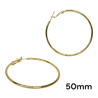 GOLD THIN HOOP