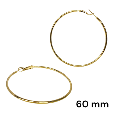 GOLD THINK HOOPS